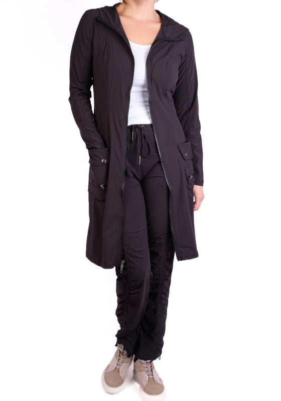 XCVI Active Rufino Jacket Dress in Black