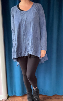  Krista Larson LS Ballet Tee in Denim