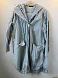 T2T Grizas Pale Blue Button Up Jacket Medium