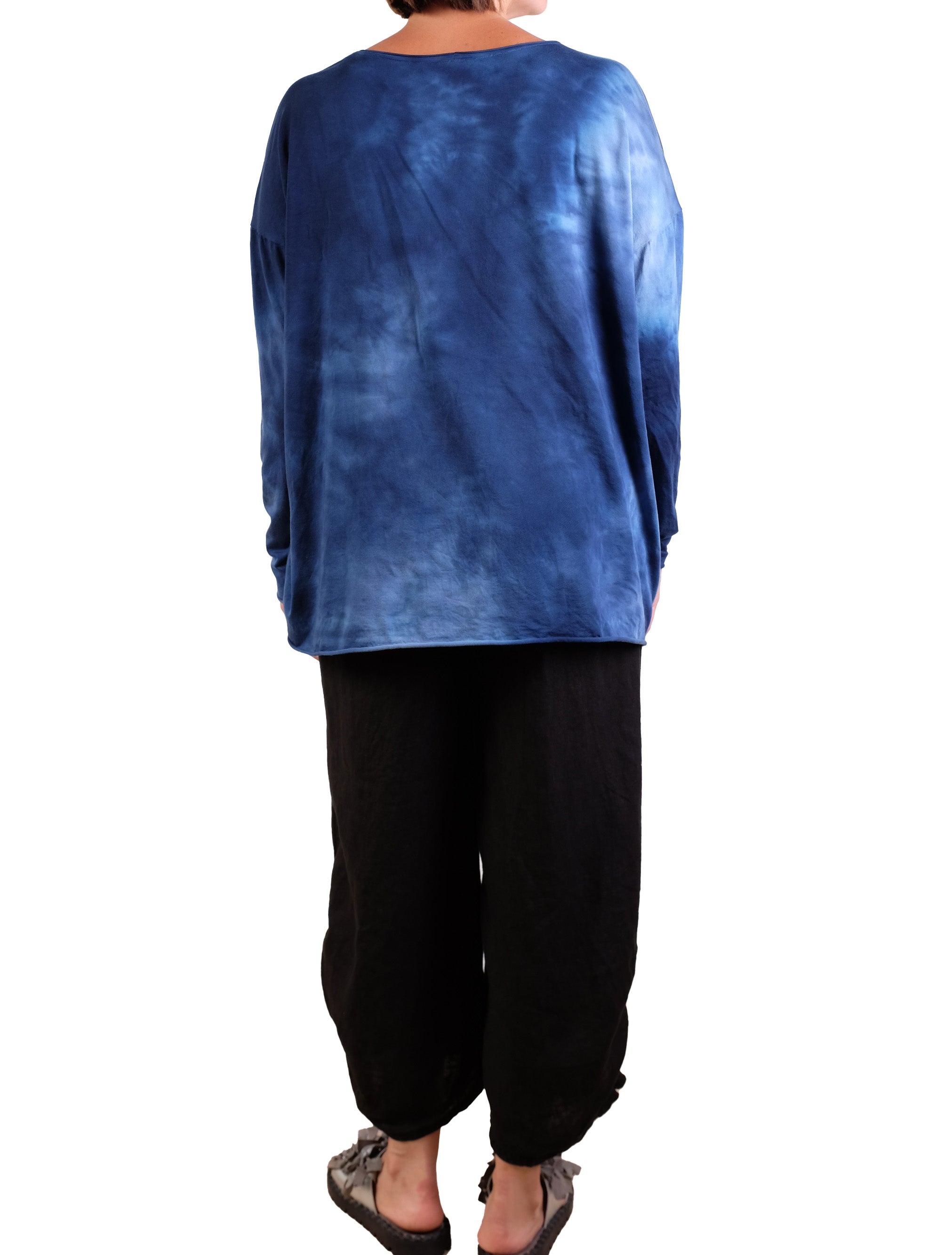 Privatsachen Ethikleise Shirt in Blue Tie Dye