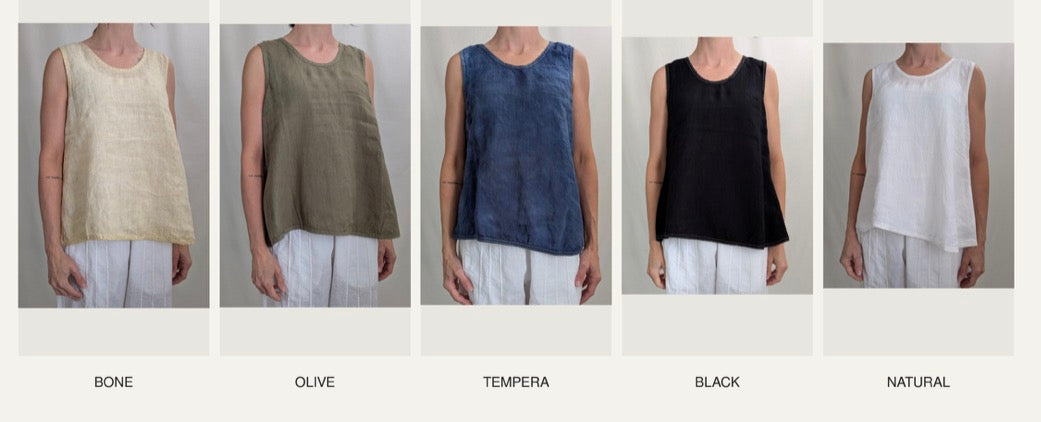 *Spring Pre Order* Cynthia Ashby Linen Tank