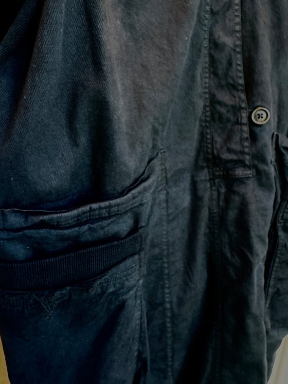 Rundholz DIP Black Button Up Black Dress