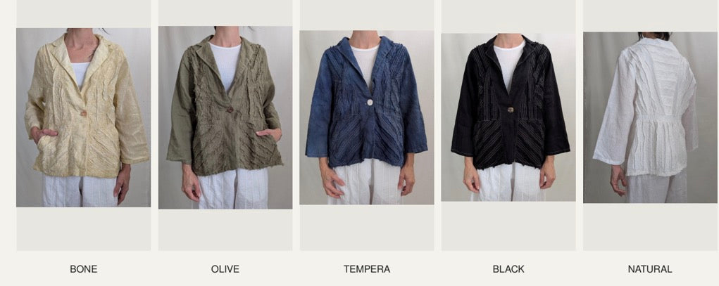 *Spring Pre Order* Cynthia Ashby Linen Paxton Jacket