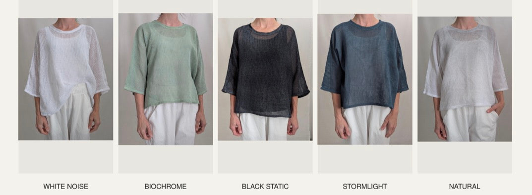 *Spring Pre Order* Cynthia Ashby Graphic Net Reid Top