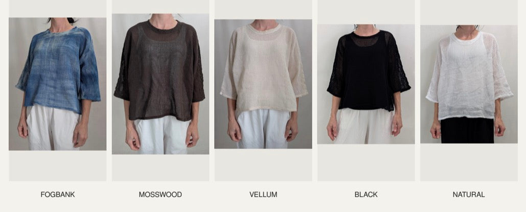 *Spring Pre Order* Cynthia Ashby Net Reid Top