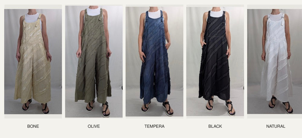 *Spring Pre Order* Cynthia Ashby Linen Corbel Overall