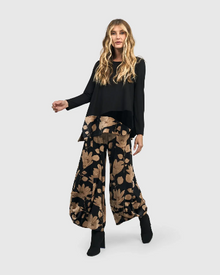  Alembika Velour Floral Pants