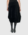 Alembika Black Velour Skirt