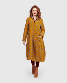  Alembika Polka Dot Wool Coat