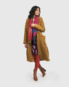 Alembika Polka Dot Wool Coat