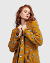 Alembika Polka Dot Wool Coat