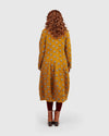 Alembika Polka Dot Wool Coat