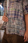 Magnolia Pearl YD Patchwork Perletta Shirt in Madras Rainbow