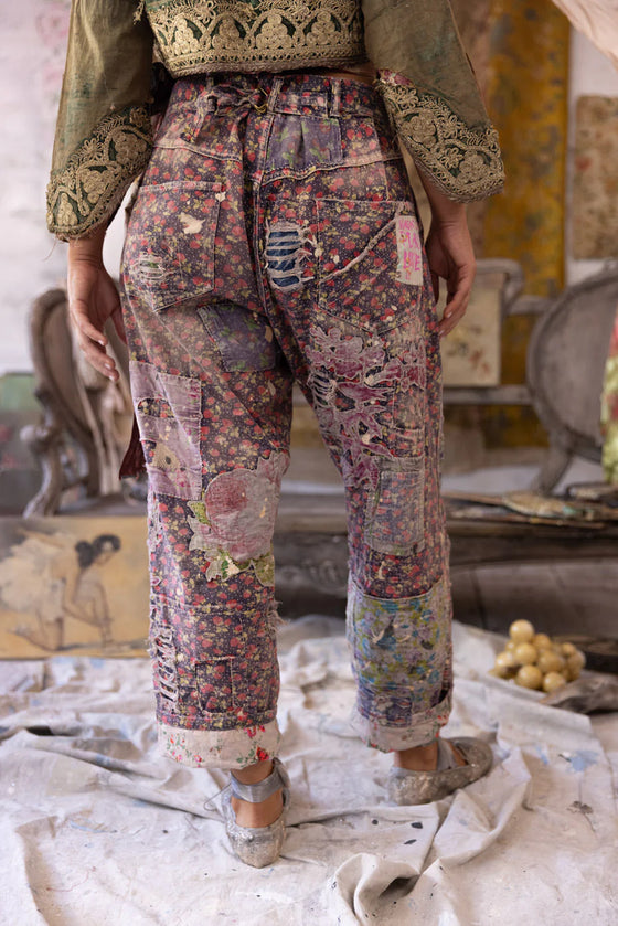 Magnolia Pearl Applique Miner Pants in Fruit Market