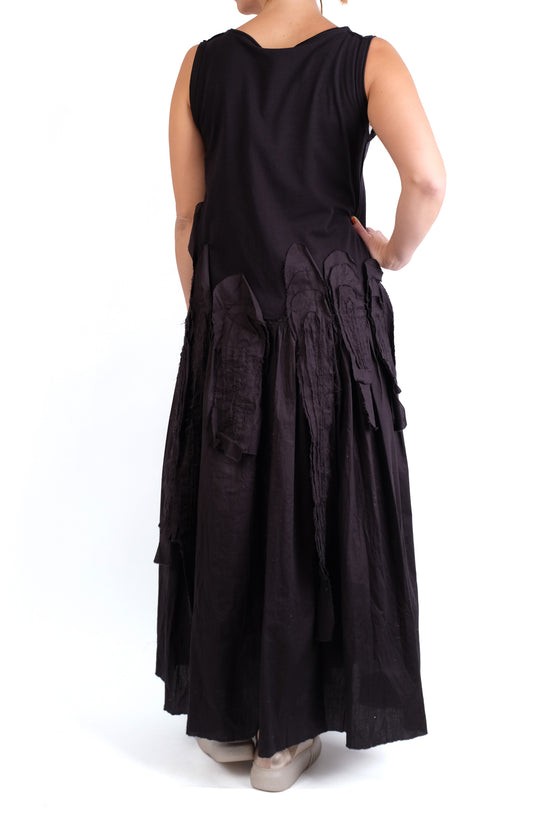 Loyko "Tulip" Dress in Black