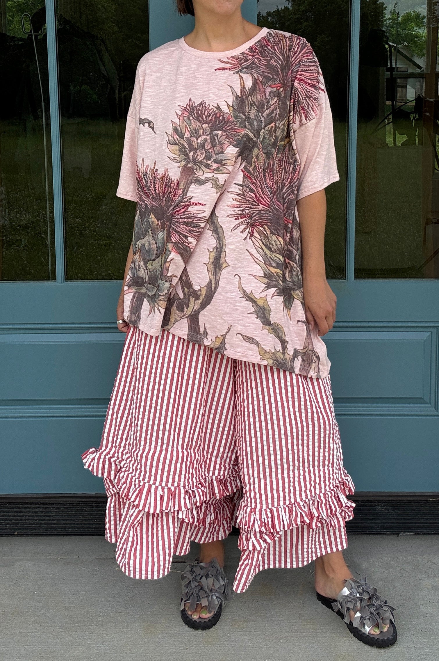 Krista Larson Thistle Tee in Shell