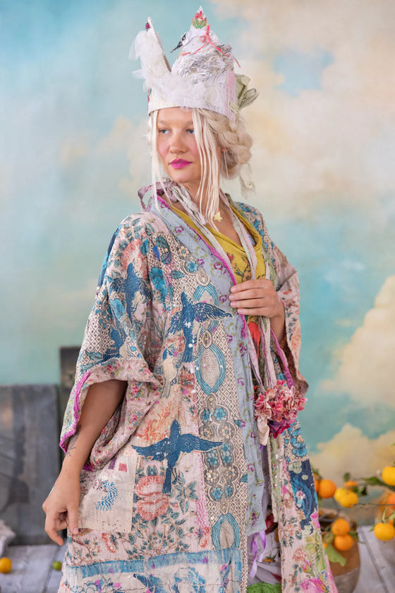 Magnolia Pearl Piecewise Dashi Kimono in Zazu