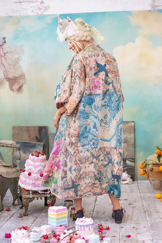 Magnolia Pearl Piecewise Dashi Kimono in Zazu