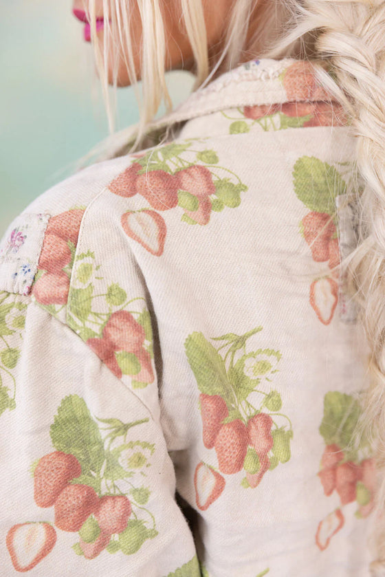 Magnolia Pearl Fredina Jacket in La Fraise