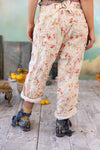 Magnolia Pearl Cotton Linen Miner Pants in Circus Rose