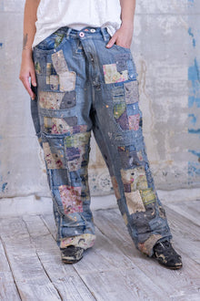  Magnolia Pearl Cotton Crossroads Pants in Washed Indigo