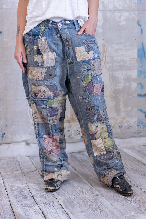 Magnolia Pearl Cotton Crossroads Pants in Washed Indigo