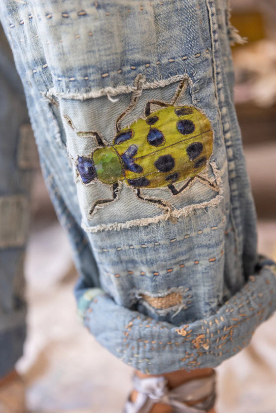 Magnolia Pearl Beetles Kalle Denims in Washed Indigo