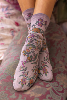  Magnolia Pearl Floral MP Socks in There'd Be Birds