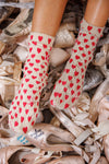 Magnolia Pearl Tiny Hearts Lil Dipper Socks