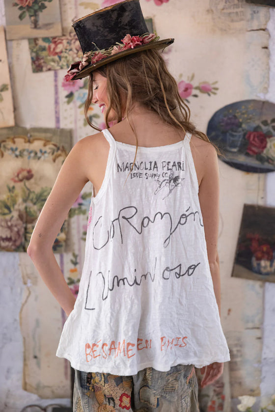 Magnolia Pearl Corazon Luminoso Lana Tank