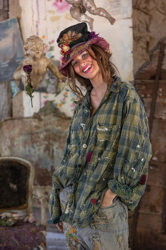 Magnolia Pearl Landes Workshirt in Uncle Joe's Plaid