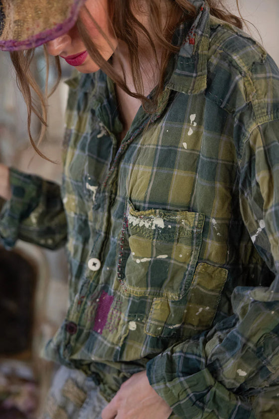 Magnolia Pearl Landes Workshirt in Uncle Joe's Plaid