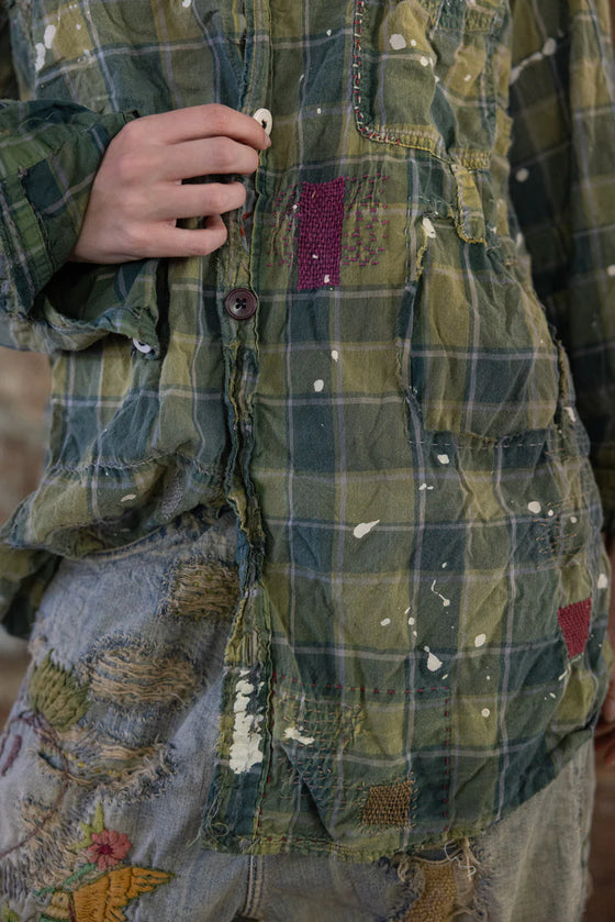 Magnolia Pearl Landes Workshirt in Uncle Joe's Plaid