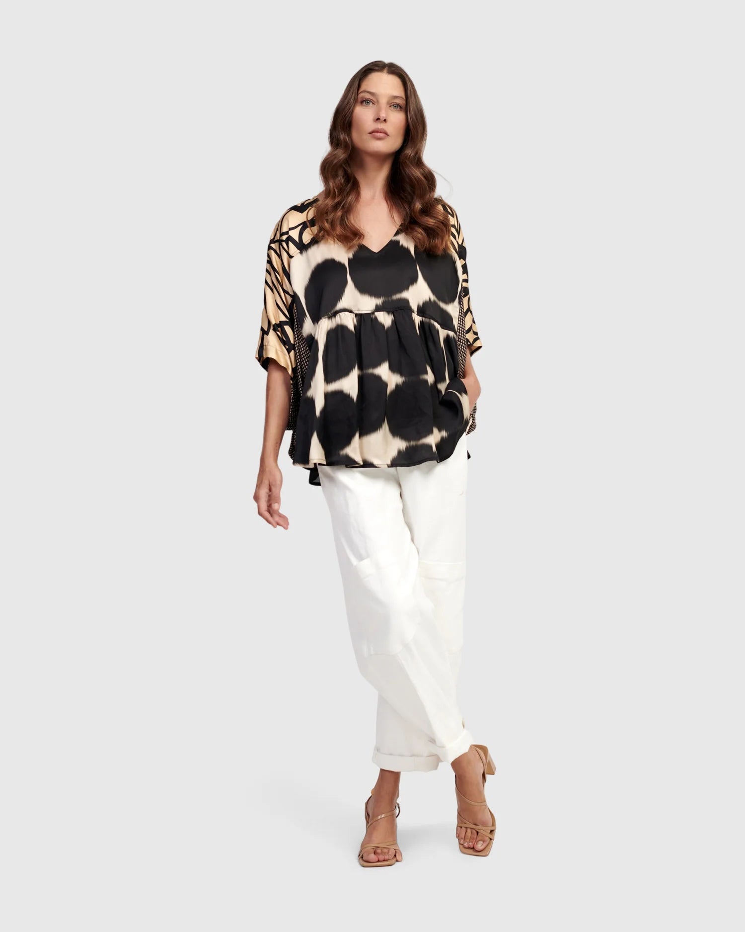 Alembika Skye Butterfly Blouse in Serene