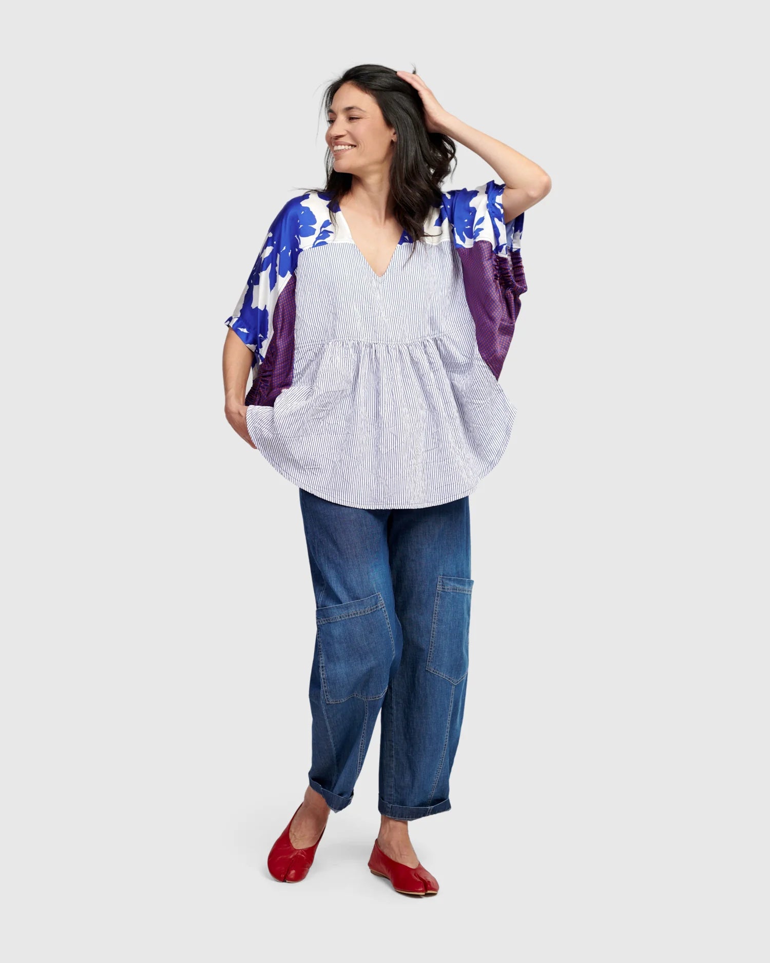 Alembika Top in Cerulean