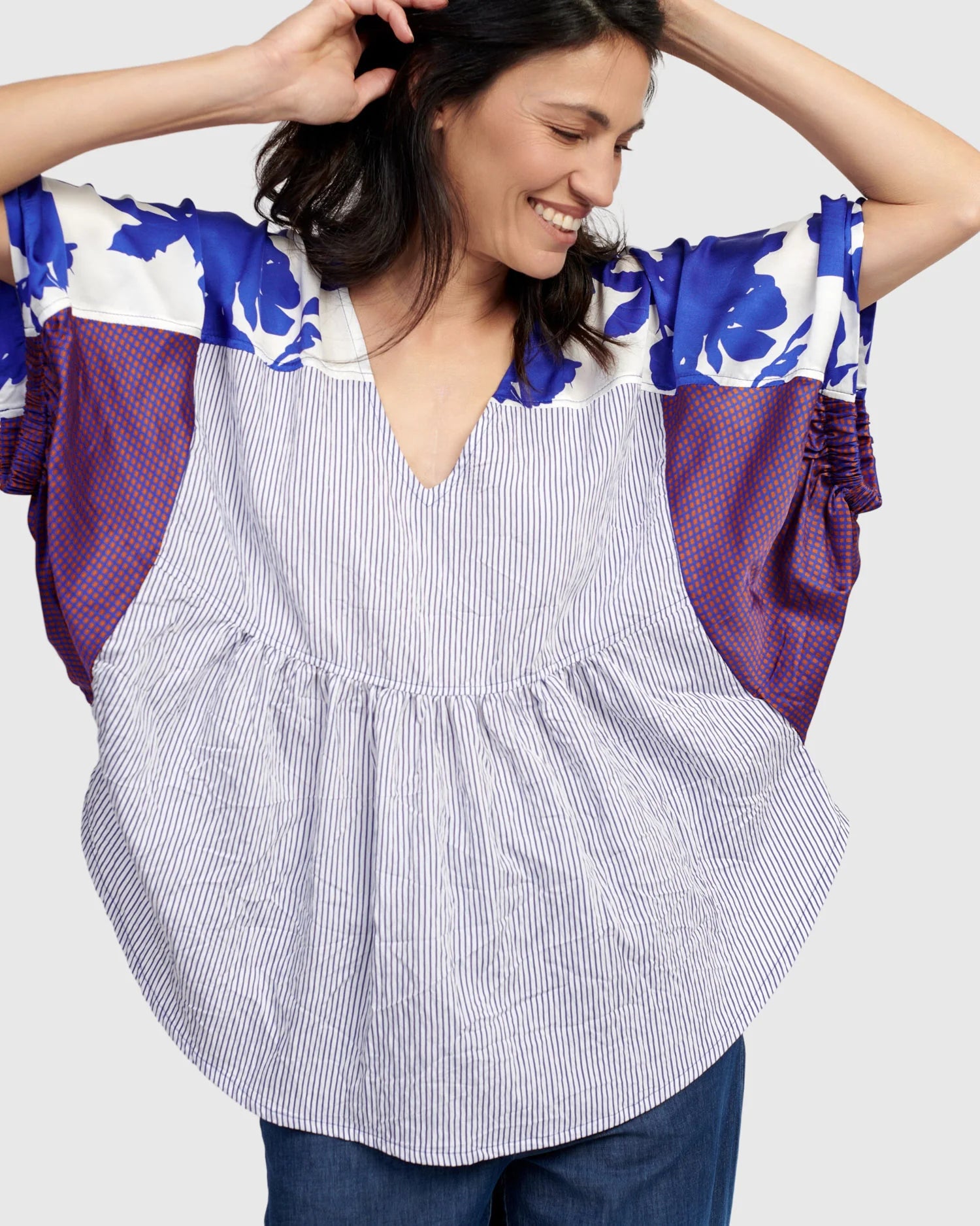 Alembika Top in Cerulean