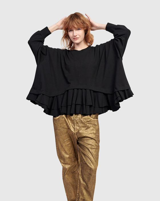 Alembika Urban Shuffle Top in Black