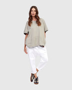Alembika Sage Sweatshirt Top