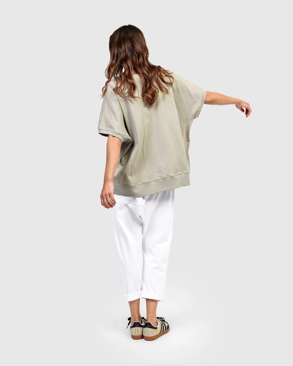 Alembika Sage Sweatshirt Top