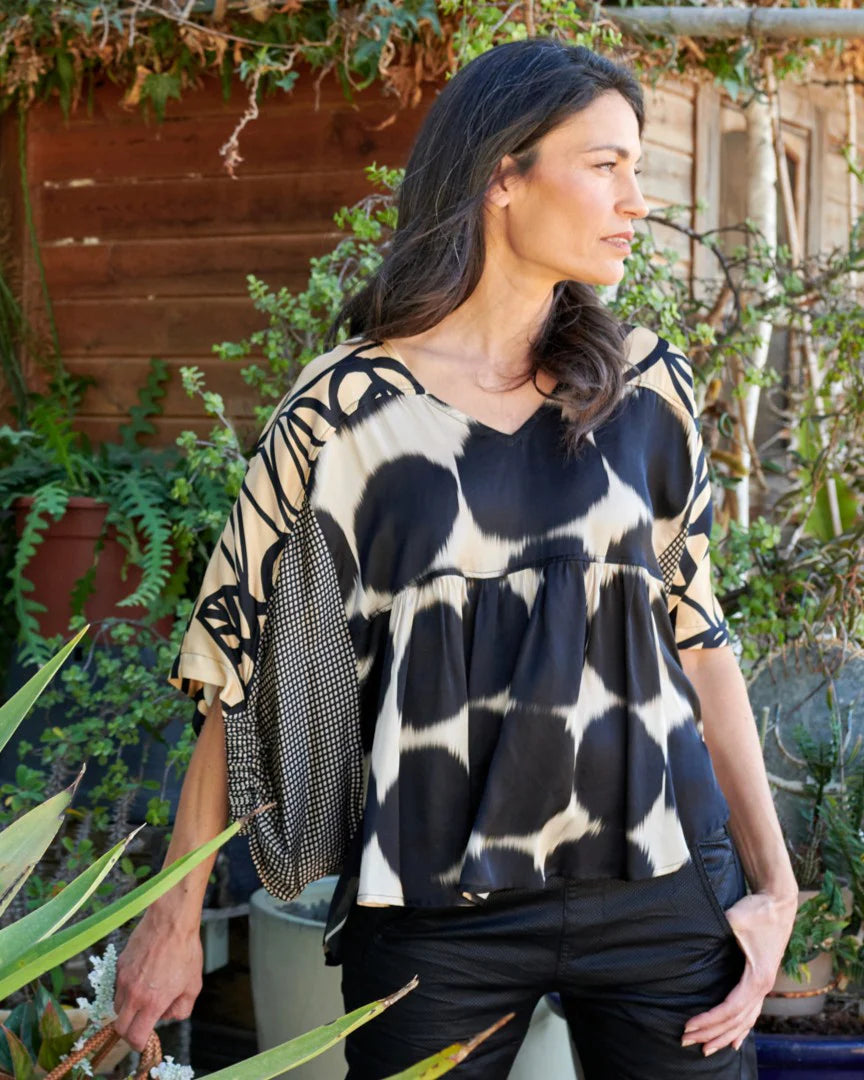 Alembika Skye Butterfly Blouse in Serene