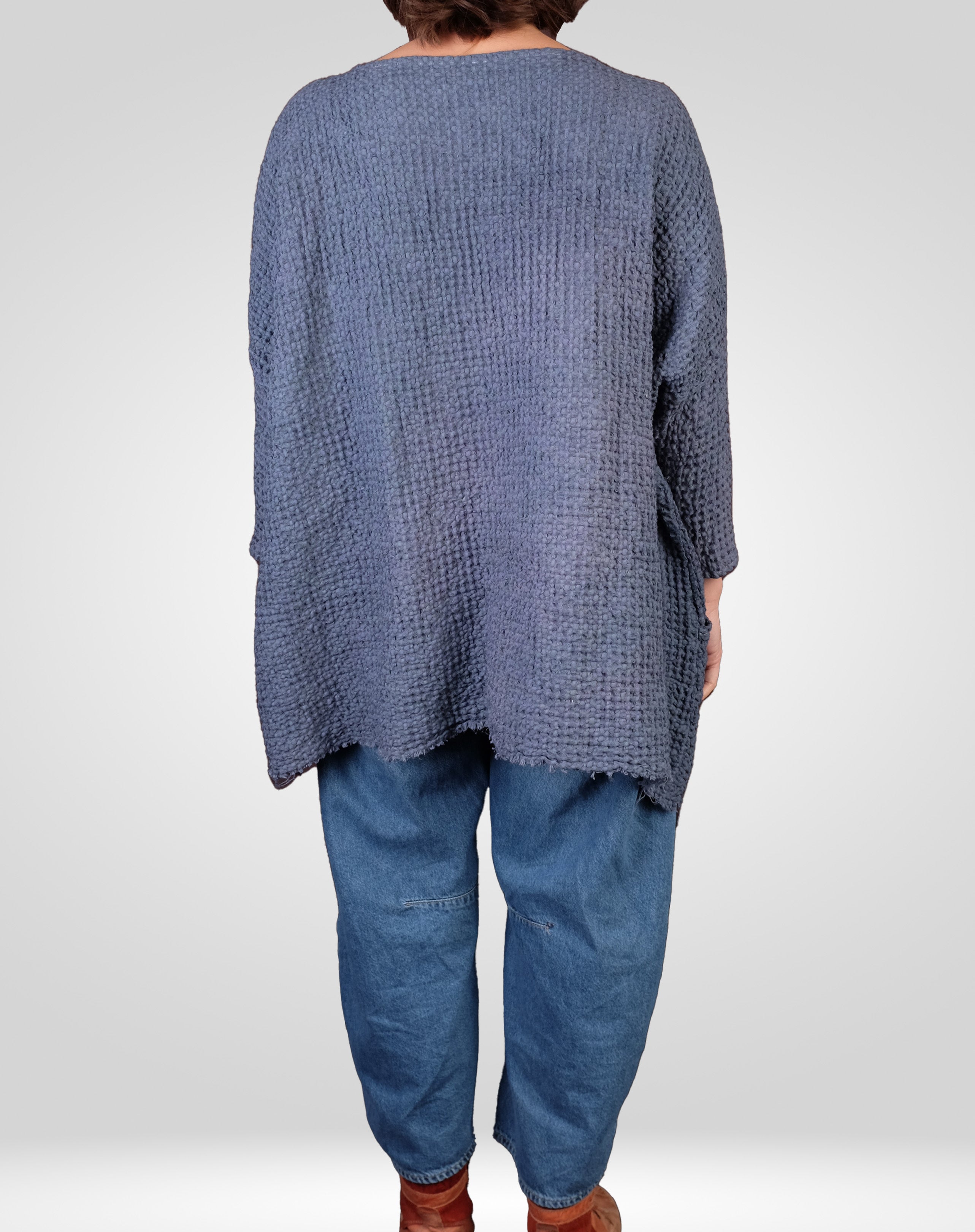 KQ European Linen Waffle One Size Tunic (3 Colors)