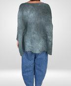 KQ European Linen Waffle One Size Tunic (3 Colors)