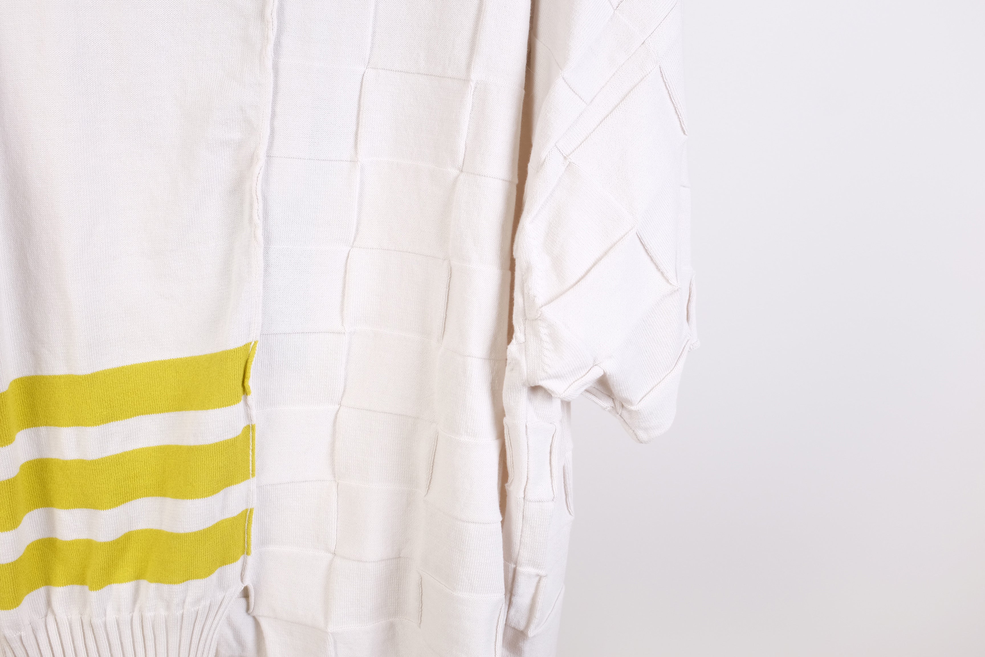 Serienumerica Asymmetric Sweater in Yellowmilk
