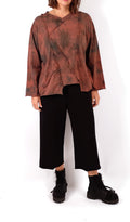 Gerties Rib Crop Pant in Black