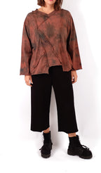 Gerties Rib Crop Pant in Black