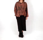 Gerties Rib Crop Pant in Black