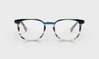 Eyebobs Boardroom Readers in Teal Multi-Stripe
