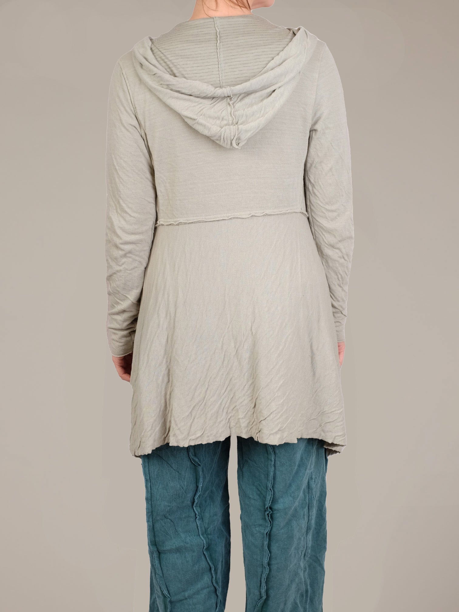Cutloose Hooded Jacket in Basalm Green
