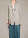 Cutloose Hooded Jacket in Basalm Green