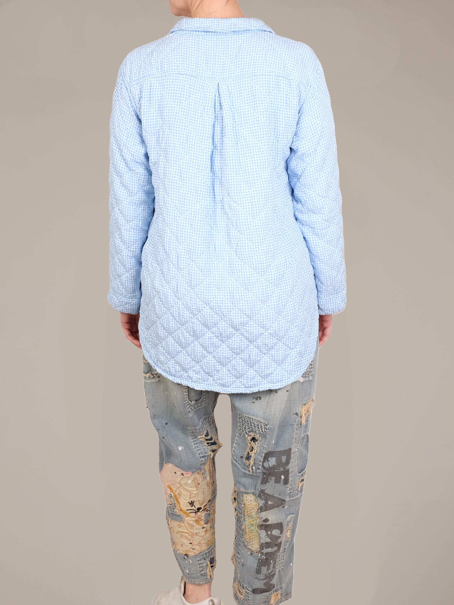 Cutloose Big Shirt Jacket in Bellflower